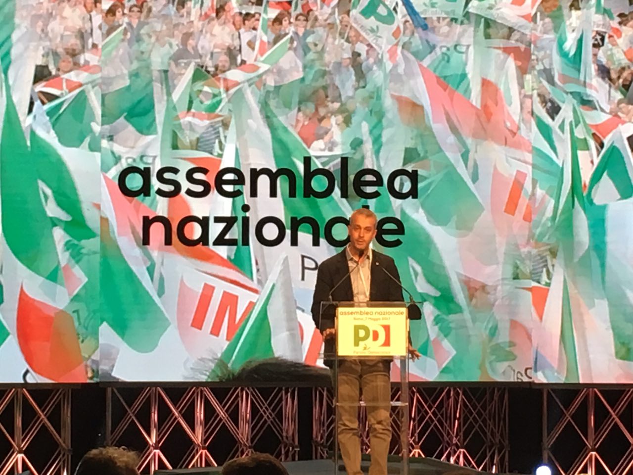 Intervento all'assemblea nazionale del partito democratico